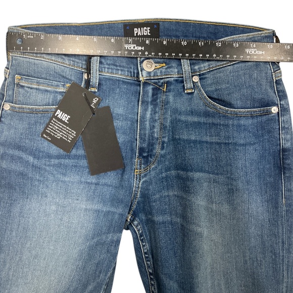 Paige Jeans Men 30 Blue Denim Transcend Vintage Federal Cartwright Slim Straight - Picture 11 of 16